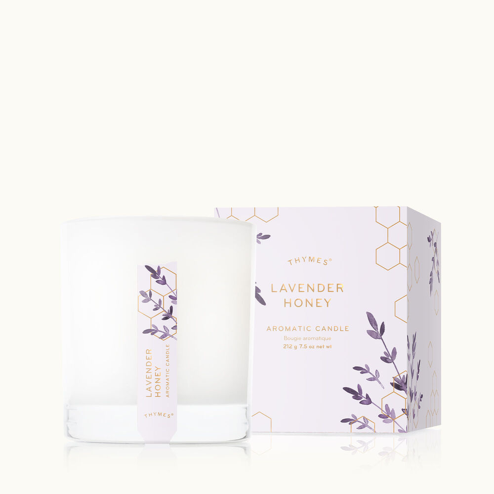 Thymes Lavender Honey Aromatic Candle is a gourmand fragrance image number 0